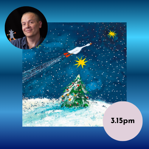 Kids musical instruments on a colourful scarf